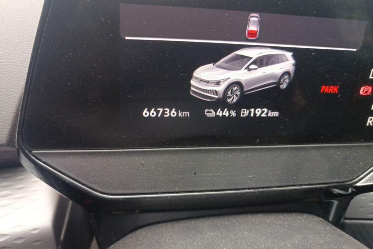 Used Volkswagen ID.6 X 2023 Upgraded Model Ultra-Long Range Version Odometer Close Up