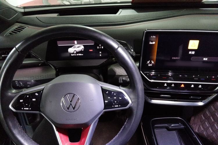 Used Volkswagen ID.6 X 2023 Ultra-Intelligent Long-Range Version Steering Wheel
