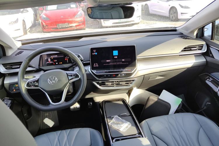 Used Volkswagen ID.6 X 2023 Upgraded Model Ultra-Long Range Version Center Console