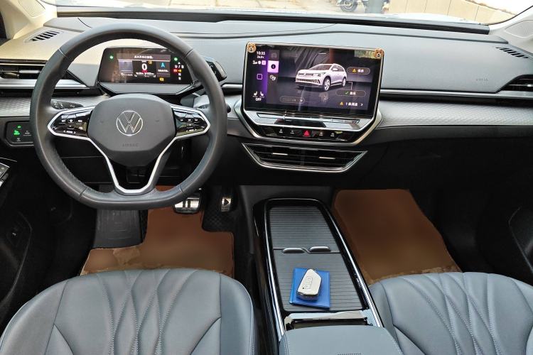 Used Volkswagen ID.6 X 2023 Ultra-Intelligent Long-Range Version Center Console