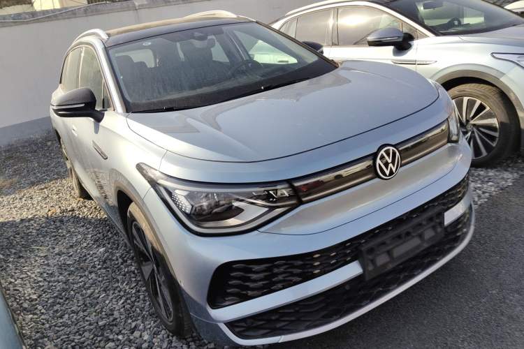 Used Volkswagen ID.6 X 2023 Upgraded Model Ultra-Long Range Version Front Right 45 Deg
