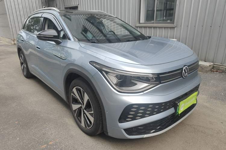 Used Volkswagen ID.6 X 2023 Upgraded Model Ultra-Long Range Version Front Right 45 Deg