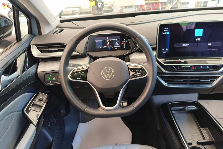 Used Volkswagen ID.6 X 2023 Ultra-Intelligent Long-Range Version Steering Wheel