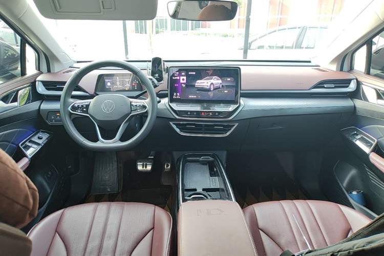 Used Volkswagen ID.6 X 2023 Ultra-Intelligent Long-Range Version Center Console