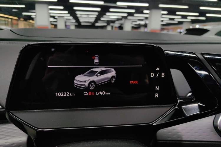 Used Volkswagen ID.6 X 2023 Ultra-Intelligent Long-Range Version Odometer Close Up