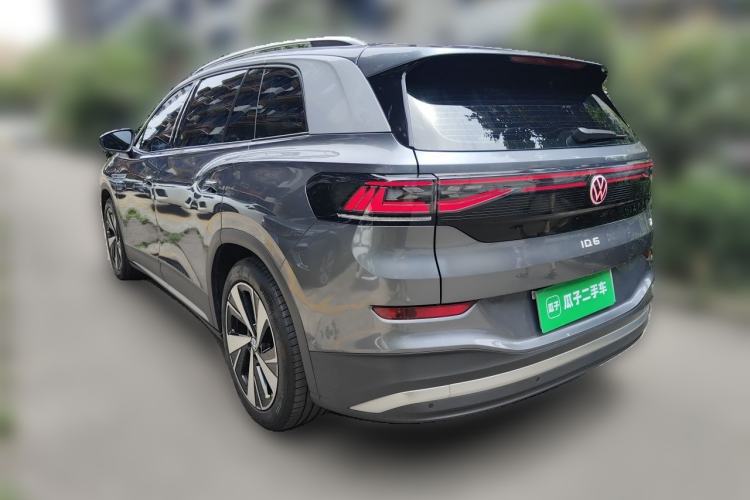 Used Volkswagen ID.6 X 2023 Kinergy Four-Wheel Drive Edition Rear Left 45 Deg