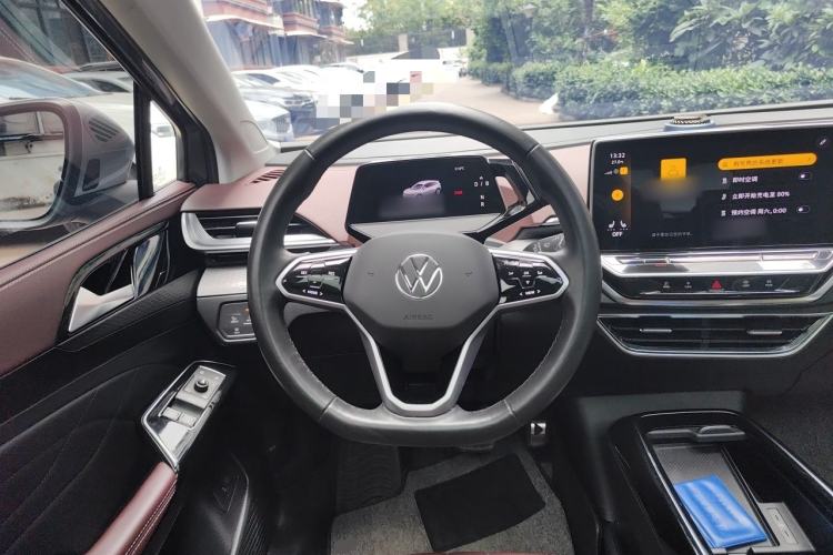Used Volkswagen ID.6 X 2023 Kinergy Four-Wheel Drive Edition Steering Wheel
