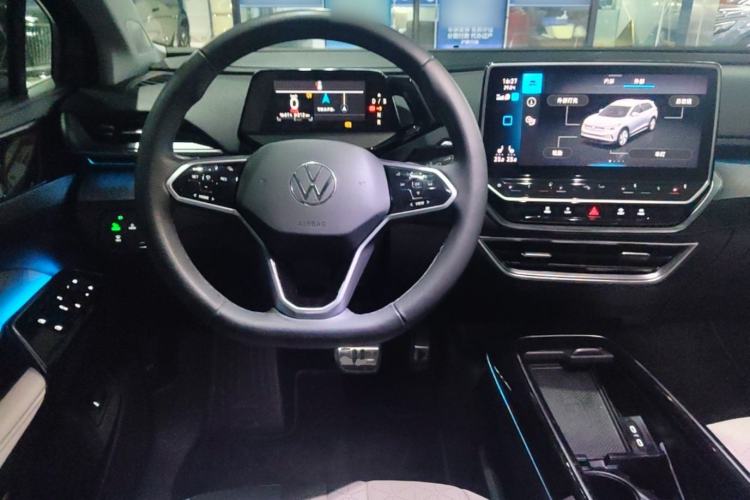 Used Volkswagen ID.6 X 2023 Ultra-Intelligent Long-Range Version Steering Wheel