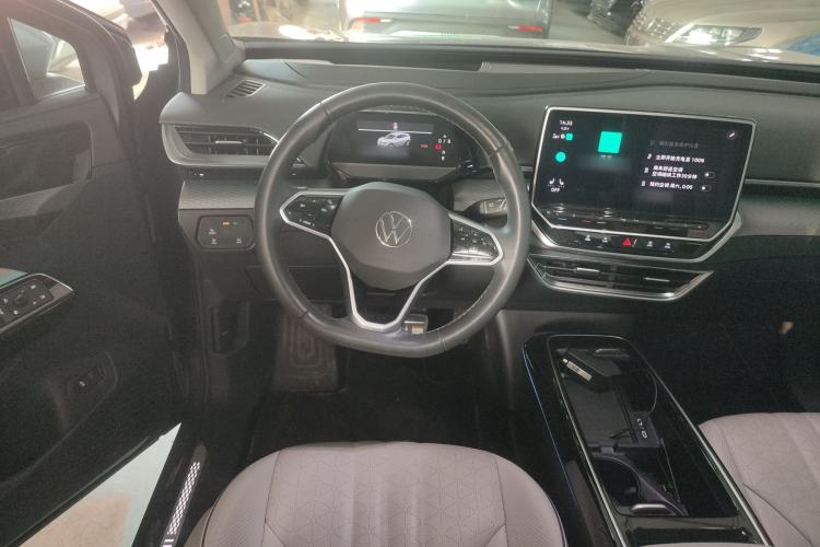 Used Volkswagen ID.6 X 2023 Ultra-Intelligent Long-Range Version Steering Wheel