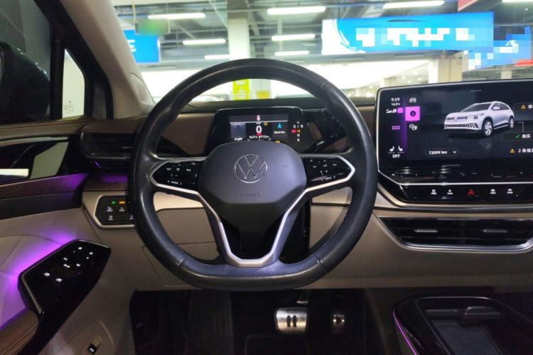 Used Volkswagen ID.6 X 2023 Ultra-Intelligent Long-Range Version Steering Wheel
