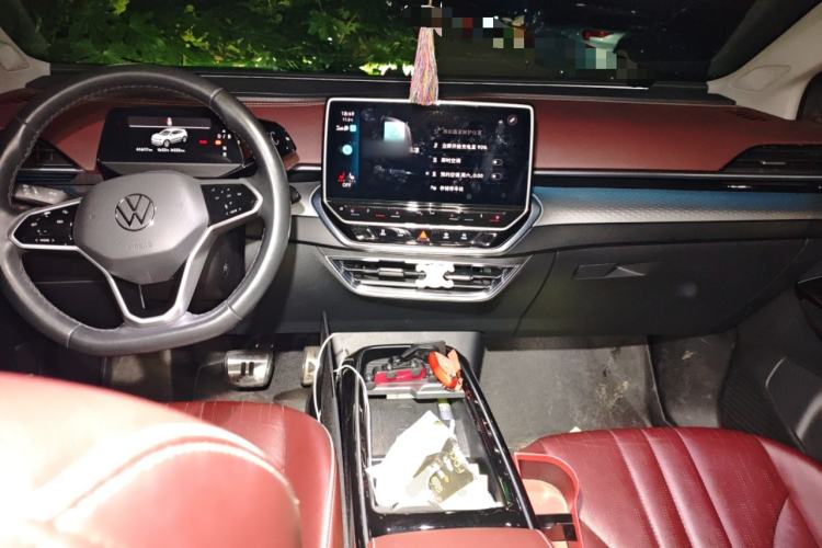 Used Volkswagen ID.6 X 2023 Ultra-Intelligent Long-Range Version Center Console