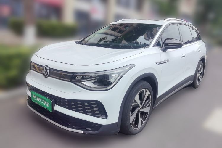 Used Volkswagen ID.6 X 2023 Pure Long-Range Version Guazi used car, China used car export, Used car for sale, Used Volkswagen cars, Cheapest cars for sale, Electric vehicle, New energy car