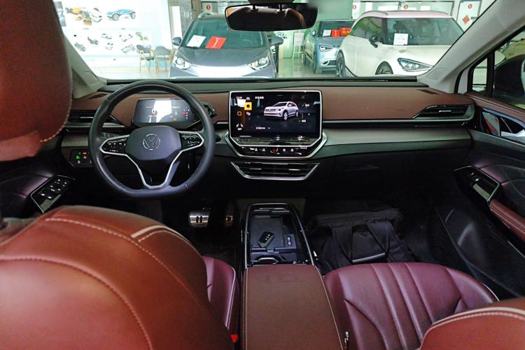 Used Volkswagen ID.6 X 2023 Upgraded Model Ultra-Long Range Version Center Console