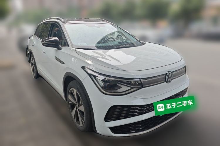 Used Volkswagen ID.6 X 2023 Upgraded Model Ultra-Long Range Version Front Right 45 Deg