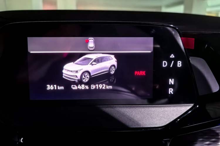 Used Volkswagen ID.6 X 2023 Upgraded Version Kinetic All-Wheel Drive Edition Odometer Close Up