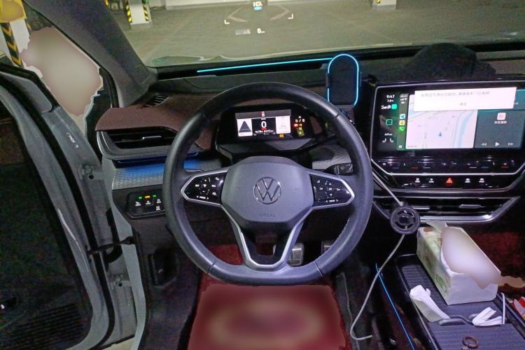 Used Volkswagen ID.6 X 2023 Ultra-Intelligent Long-Range Version Steering Wheel