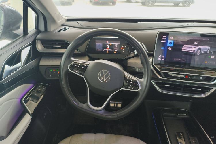 Used Volkswagen ID.6 X 2023 Ultra-Intelligent Long-Range Version Steering Wheel