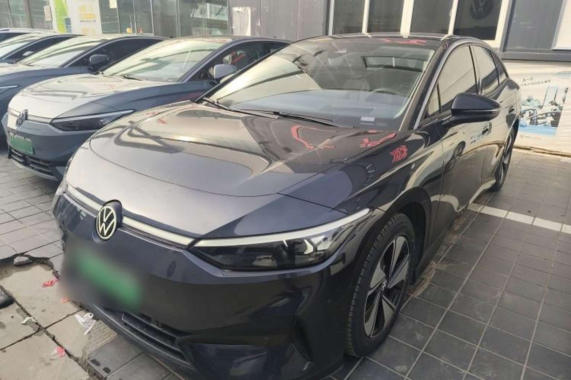 Used Volkswagen ID.7 VIZZION 2024 AIR model Front Left 45 Deg