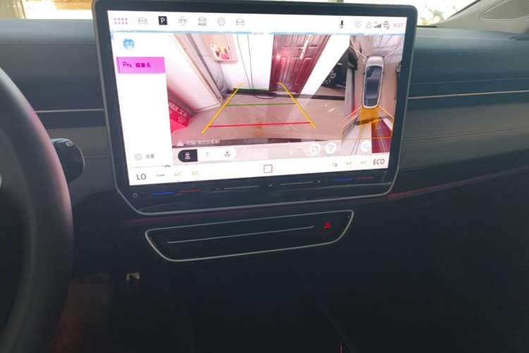 Used Volkswagen ID.7 VIZZION 2024 AIR model Audio And AC Panel