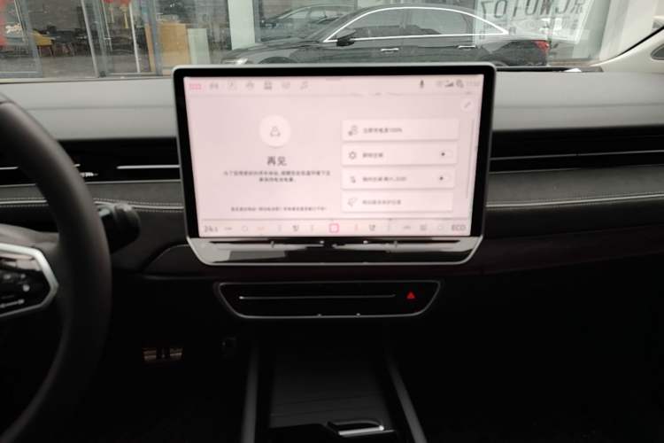 Used Volkswagen ID.7 VIZZION 2024 PRO Model Audio And AC Panel