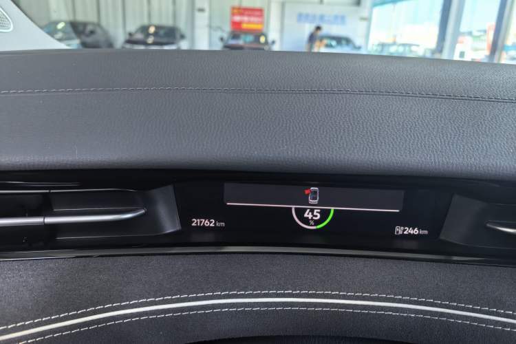 Used Volkswagen ID.7 VIZZION 2024 First Edition Odometer Close Up