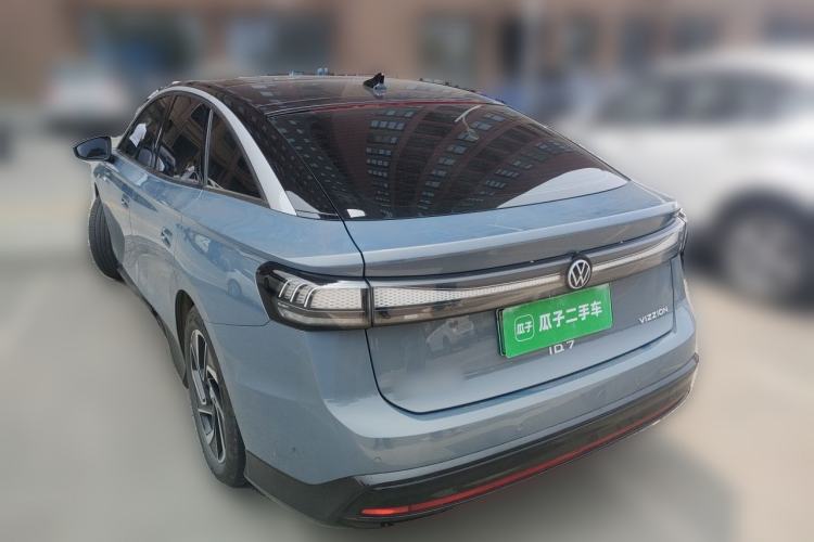 Used Volkswagen ID.7 VIZZION 2024 PRO Model Rear Left 45 Deg