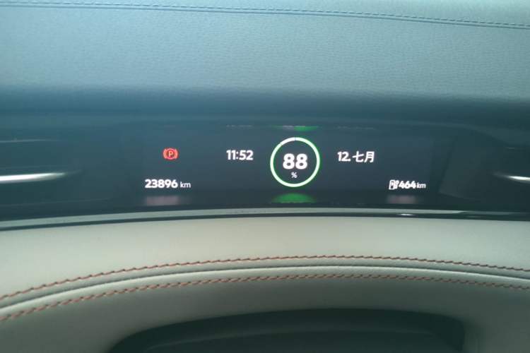 Used Volkswagen ID.7 VIZZION 2024 AIR model Instrument Cluster