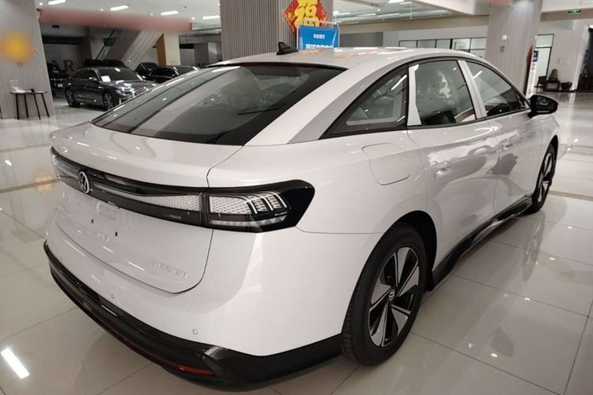 Used Volkswagen ID.7 VIZZION 2024 AIR model Rear Right 45 Deg