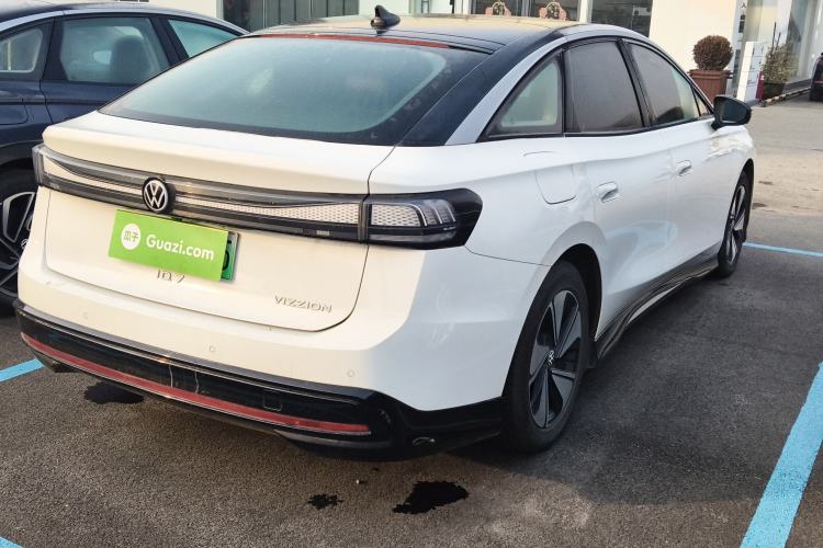 Used Volkswagen ID.7 VIZZION 2024 AIR model Rear Right 45 Deg