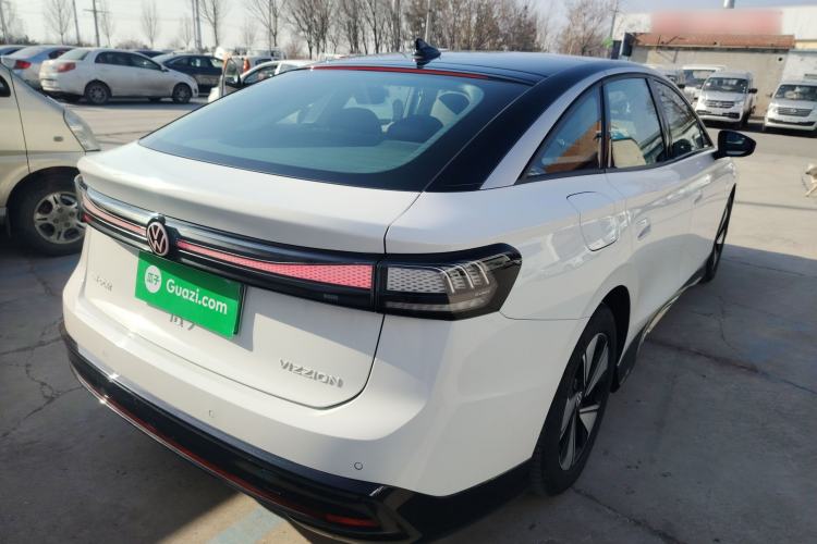 Used Volkswagen ID.7 VIZZION 2024 AIR model Rear Right 45 Deg