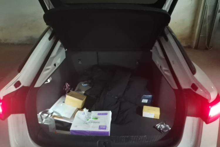 Used Volkswagen ID.7 VIZZION 2024 First Edition Trunk