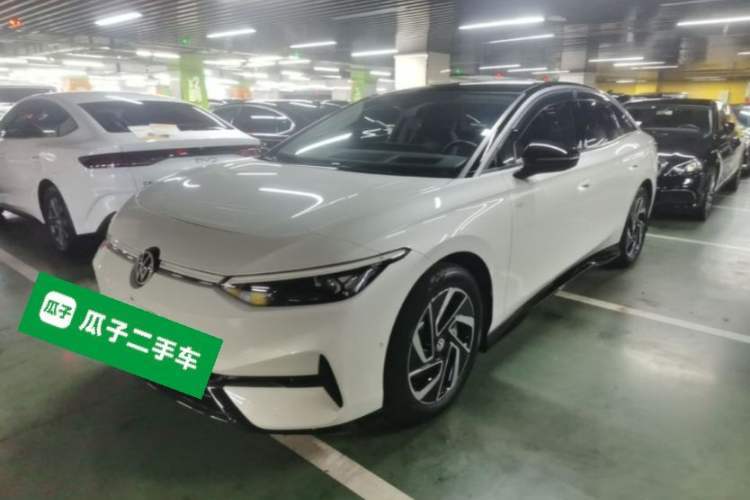 Used Volkswagen ID.7 VIZZION 2024 PRO Model Guazi used car, China used car export, Used car for sale, Used Volkswagen cars, Cheapest cars for sale, Electric vehicle, New energy car