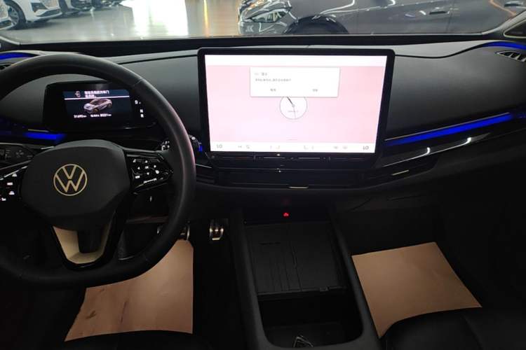 Used Volkswagen ID.UNYX 2024 Revised Ultra Long-Range Version Audio And AC Panel
