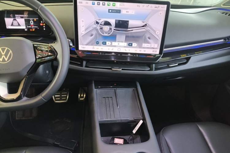 Used Volkswagen ID.UNYX 2024 Revised Ultra Long-Range Version Audio And AC Panel