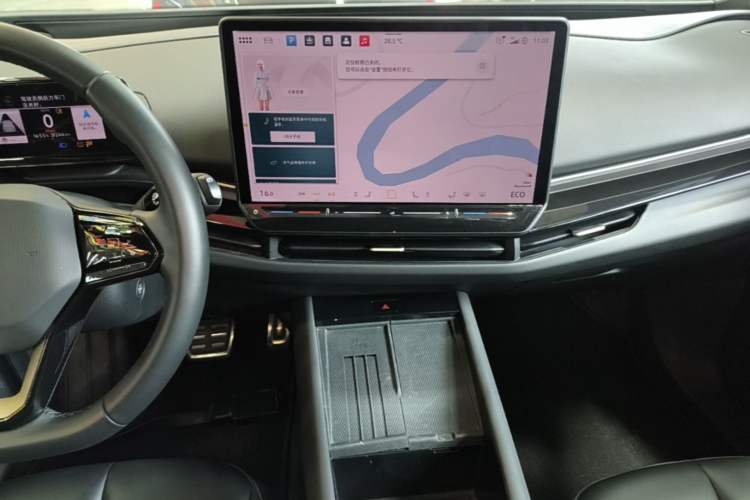 Used Volkswagen ID.UNYX 2024 Revised Ultra Long-Range Version Audio And AC Panel
