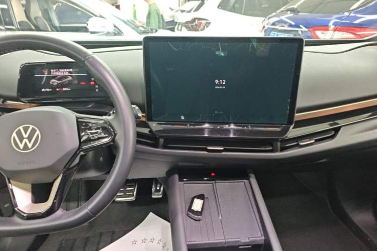 Used Volkswagen ID.UNYX 2024 Revised Ultra Long-Range Version Audio And AC Panel
