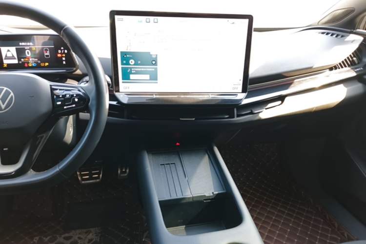Used Volkswagen ID.UNYX 2024 Revised Pro Long-Range Version Audio And AC Panel