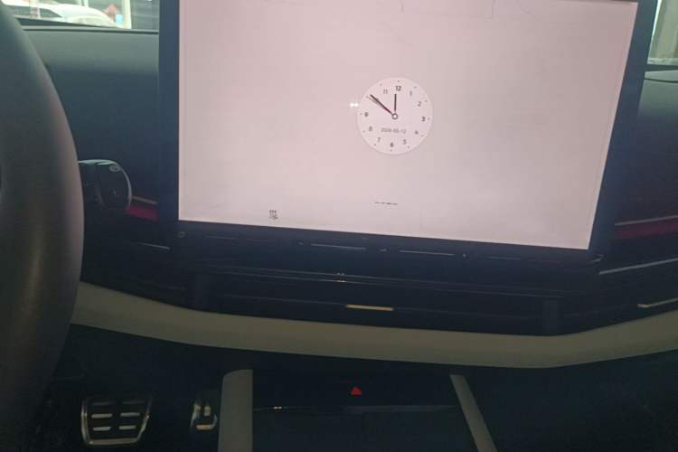 Used Volkswagen ID.UNYX 2024 Revised Ultra Long-Range Version Audio And AC Panel