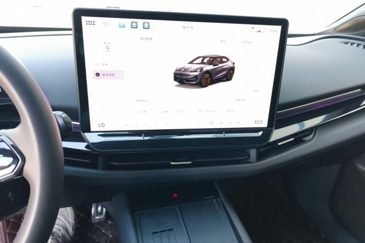 Used Volkswagen ID.UNYX 2024 Revised Pro Long-Range Version Audio And AC Panel