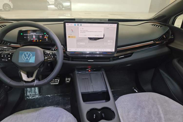 Used Volkswagen ID.UNYX 2024 Revised Pro Long-Range Version Audio And AC Panel