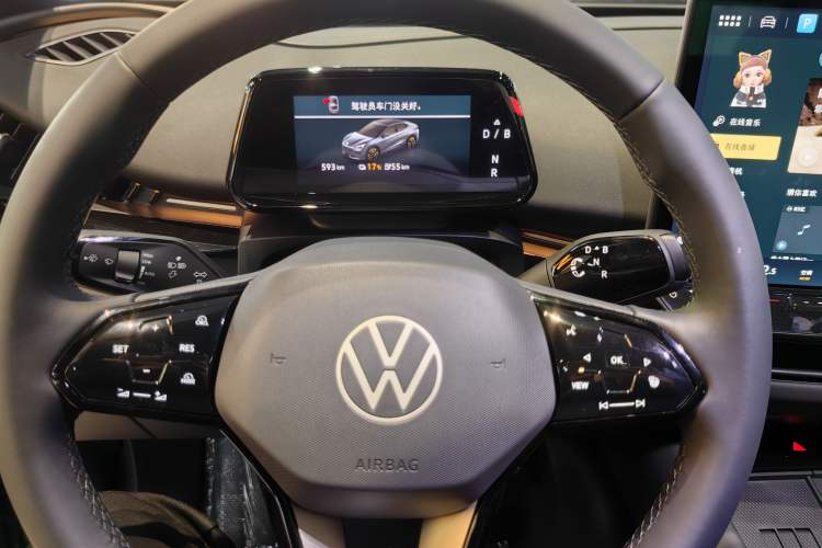 Used Volkswagen ID.UNYX 2025 Pure Model Odometer Close Up