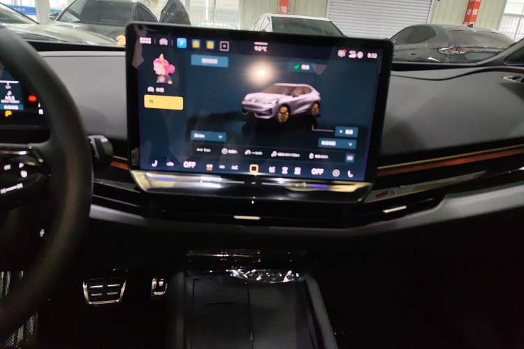 Used Volkswagen ID.UNYX 2025 Pure Model Audio And AC Panel