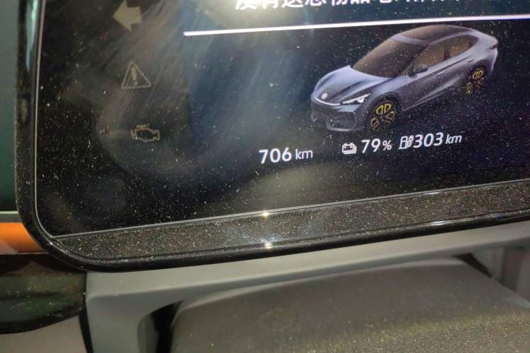 Used Volkswagen ID.UNYX 2025 Pure Model Odometer Close Up