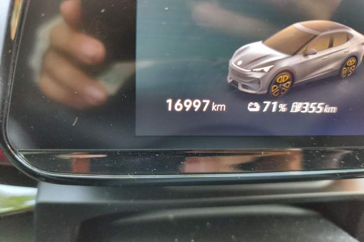 Used Volkswagen ID.UNYX 2025 Pure Model Odometer Close Up