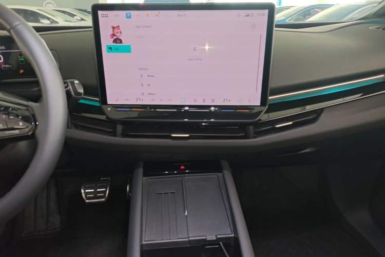 Used Volkswagen ID.UNYX 2025 Pure Model Audio And AC Panel