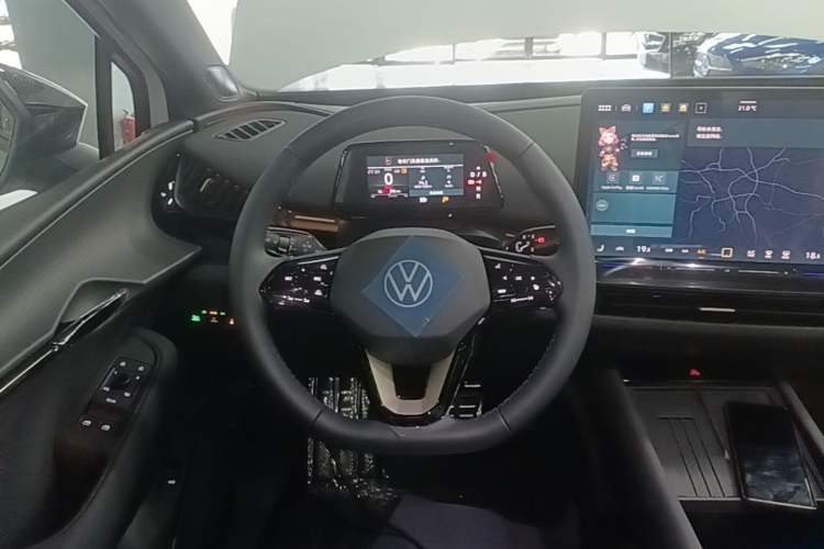 Used Volkswagen ID.UNYX 2025 Pure Model Steering Wheel