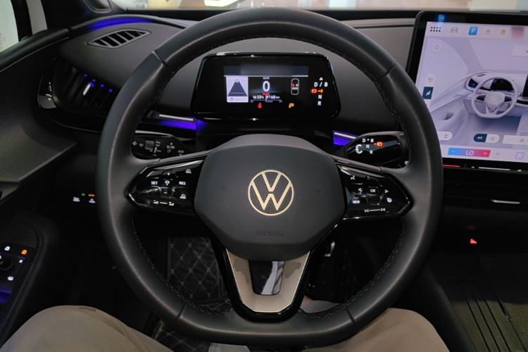 Used Volkswagen ID.UNYX 2025 Pure Model Steering Wheel