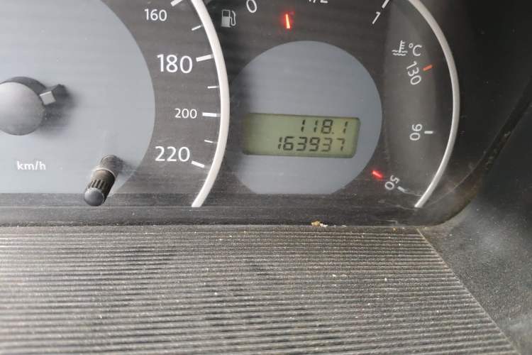 Used Volkswagen Jetta 2006 GIF Avant-Garde Millionth Anniversary Edition Odometer Close Up