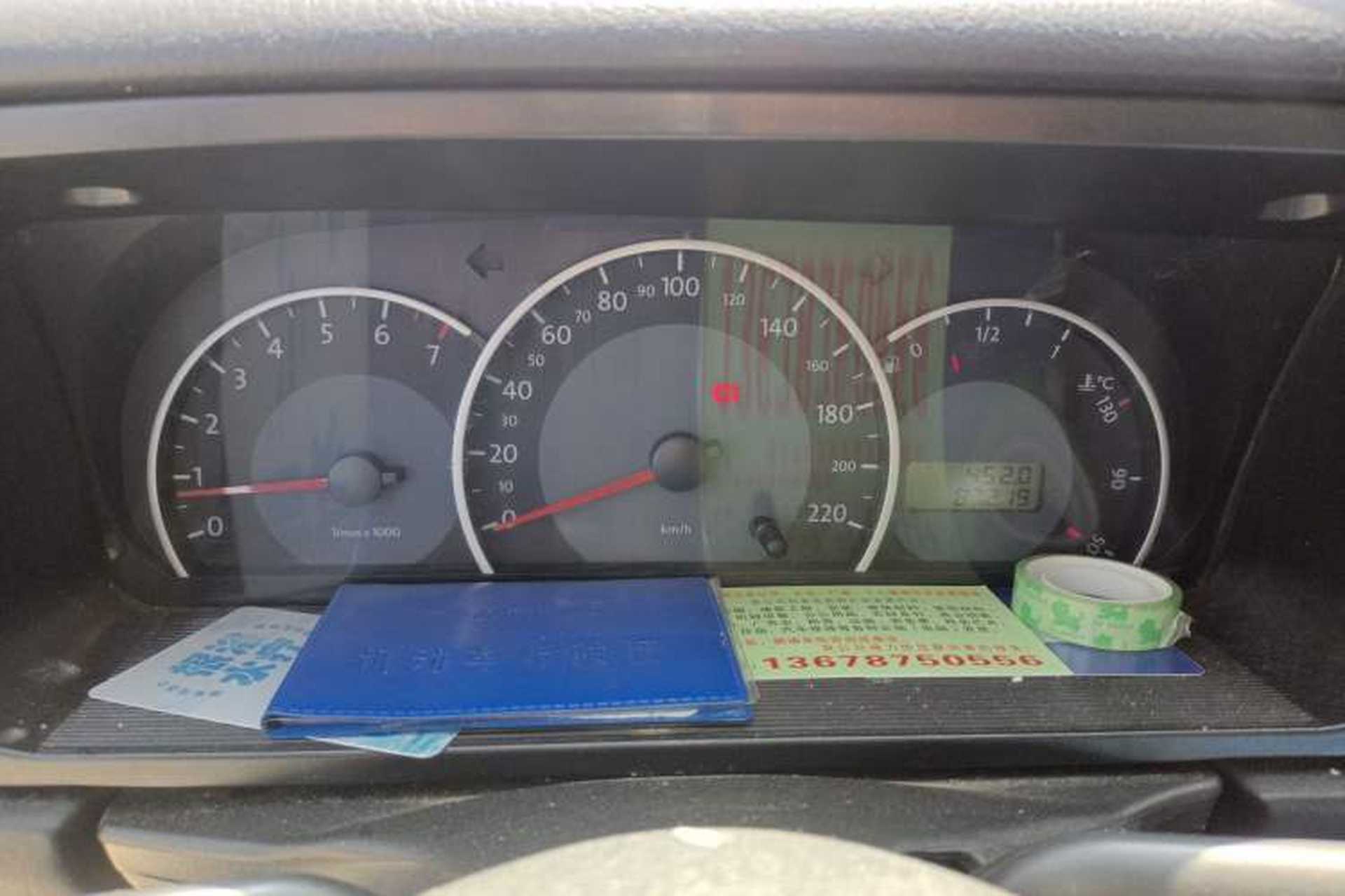 Used Volkswagen Jetta 2008 CIF Spring Model Instrument Cluster