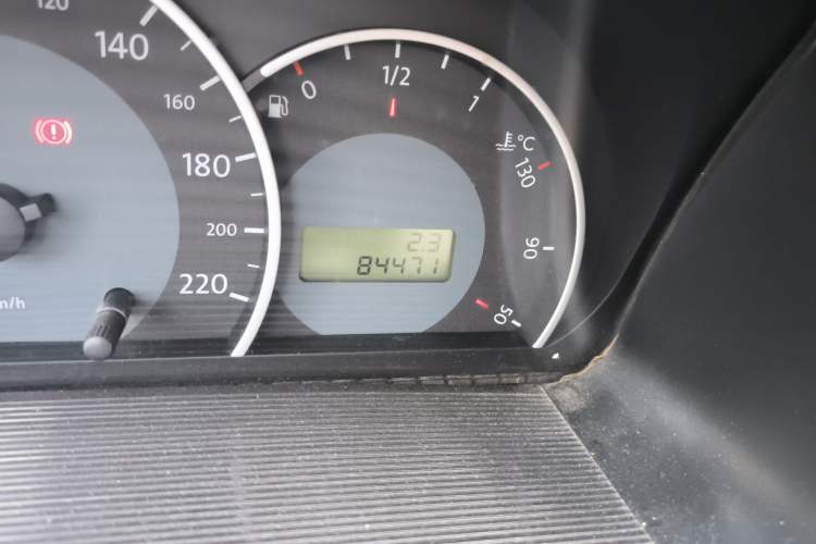 Used Volkswagen Jetta 2008 CiF-P Partner Odometer Close Up